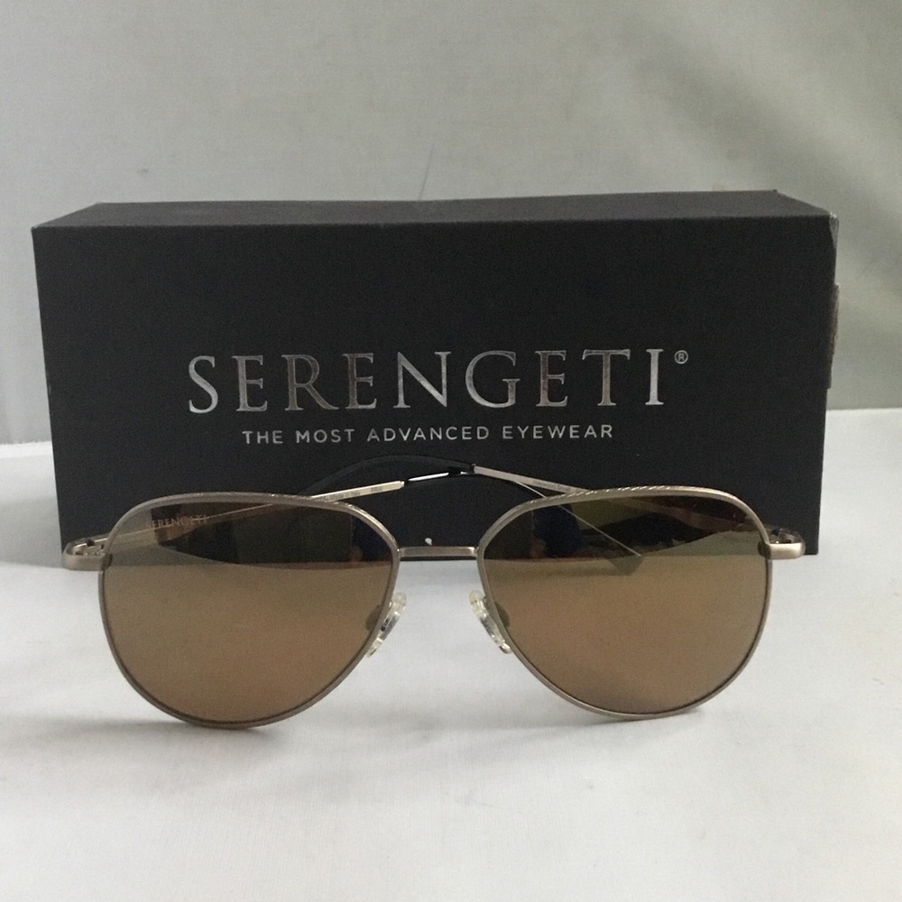 Serengeti Haywood Men Polarized Pilot Style.